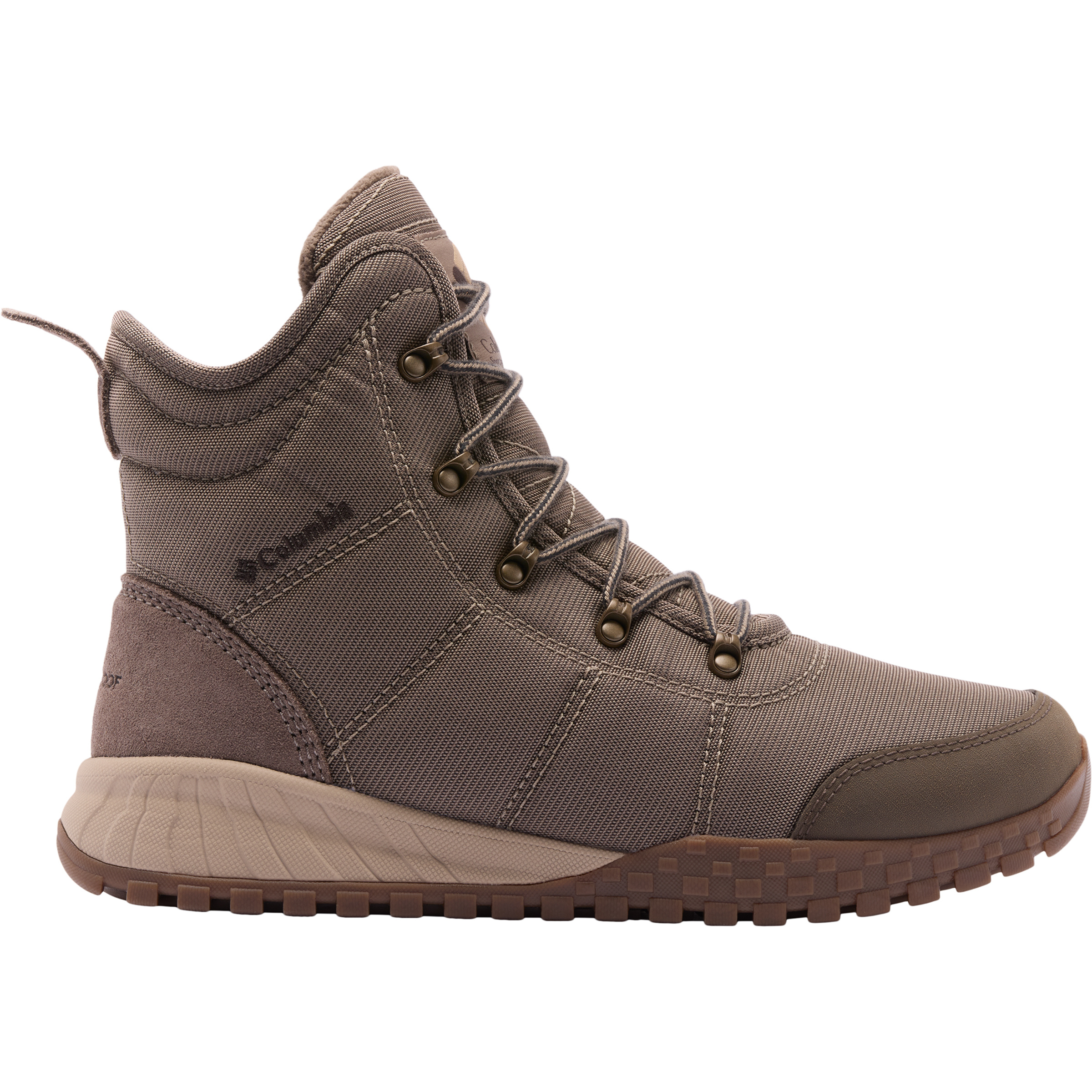 Columbia Fairbanks Omni Heat Herren Winterschuhe & Winterstiefel silber Größe 44.5 Lifestyle Wasserdicht