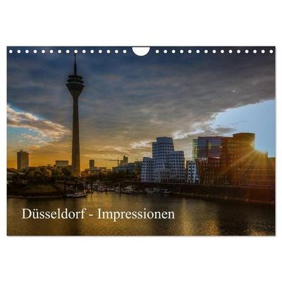 Düsseldorf - Impressionen (Wandkalender 2026 DIN A4 quer), CALVENDO Monatskalender