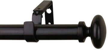 Meriville 1 1/4-inch Diameter Prima Single Window Treatment Curtain Rod