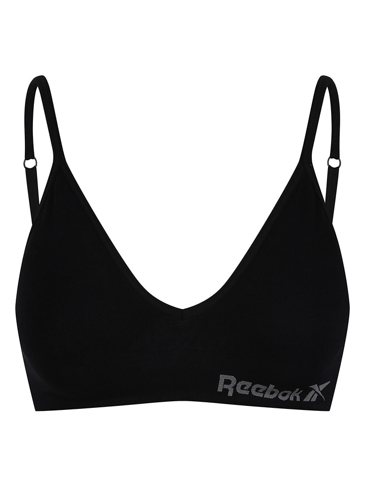 Reebok Sport-BH "Justine" in Schwarz - S