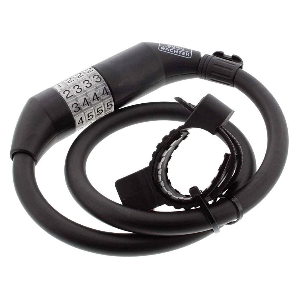 Burg Wächter Zah.-Seilschloss 235 80 L BLACK (80 cm) (235 80 L BLACK)