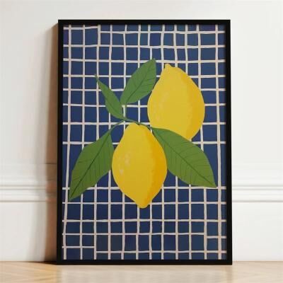 Uplift Picks French Breakfast Food Canvas Print Kitchen Wall Art Decor 08 50x70 Cm unframed