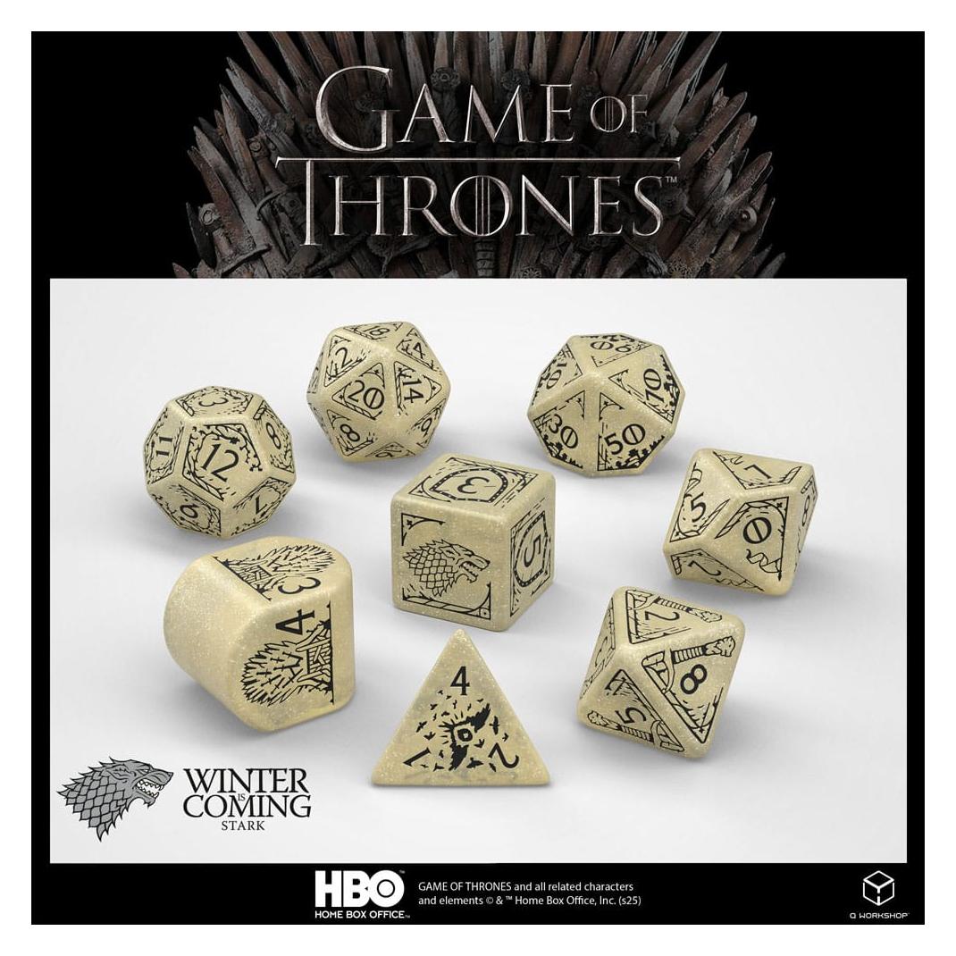 Q Workshop Game of Thrones. Stark Dice Set. (437615)
