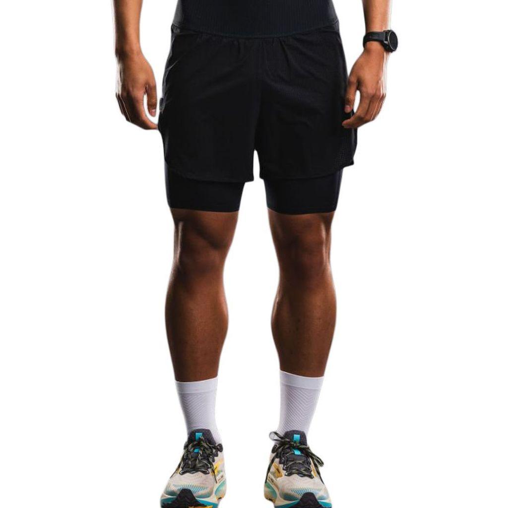 Fusion Unisex Tempo! Pro Trail Shorts schwarz