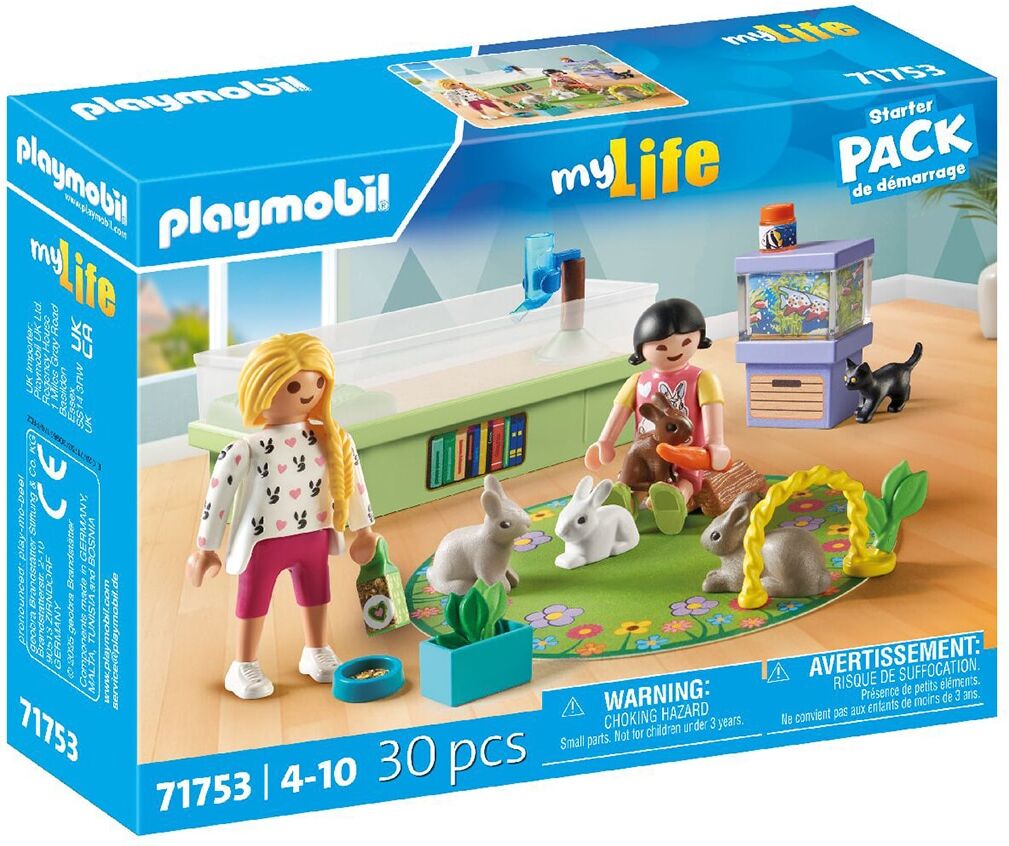 Playmobil Starter Pack Familia de conejos .
