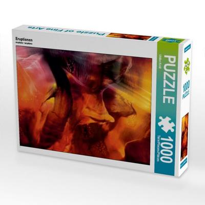 CALVENDO Puzzle Eruptionen 1000 Teile Puzzle hoch | 1000 Teile Lege-Größe 64 × 48 cm Foto-Puzzle für glückliche Stunden