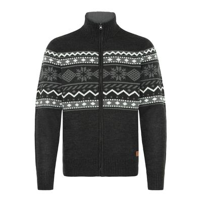 Strickjacke BLEND "Strickjacke BHNova", Herren, Gr. 3XL, schwarz, Obermaterial: 100% Polyacryl PAN., Strickjacken Strickjacke