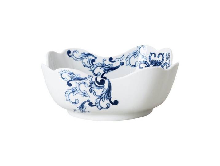 Rosenthal Schüssel Schüssel 21x21 cm True Blue, Porzellan, (1-tlg), Schüssel, 1,36 l, Porzellan, blau