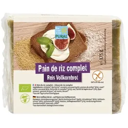 Pural Reis Vollkorn-Brot glutenfrei bio