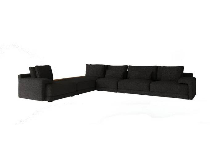 JVmoebel Ecksofa Stilvolles Ecksofa in elegantem Design mit hochwertigem Bezug, 2 Teile, Made in Europe