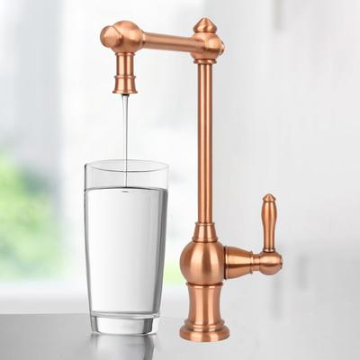 Akicon "Copper Kitchen Water Filter Faucet in Non-Air Gap for Cold Water - 4.8""x 10.1"""