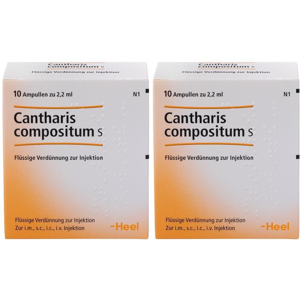 Cantharis Compositum S Ampullen 2x 2x10 St