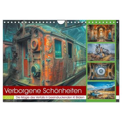 Verborgene Schönheiten (Wandkalender 2027 DIN A4 quer), CALVENDO Monatskalender