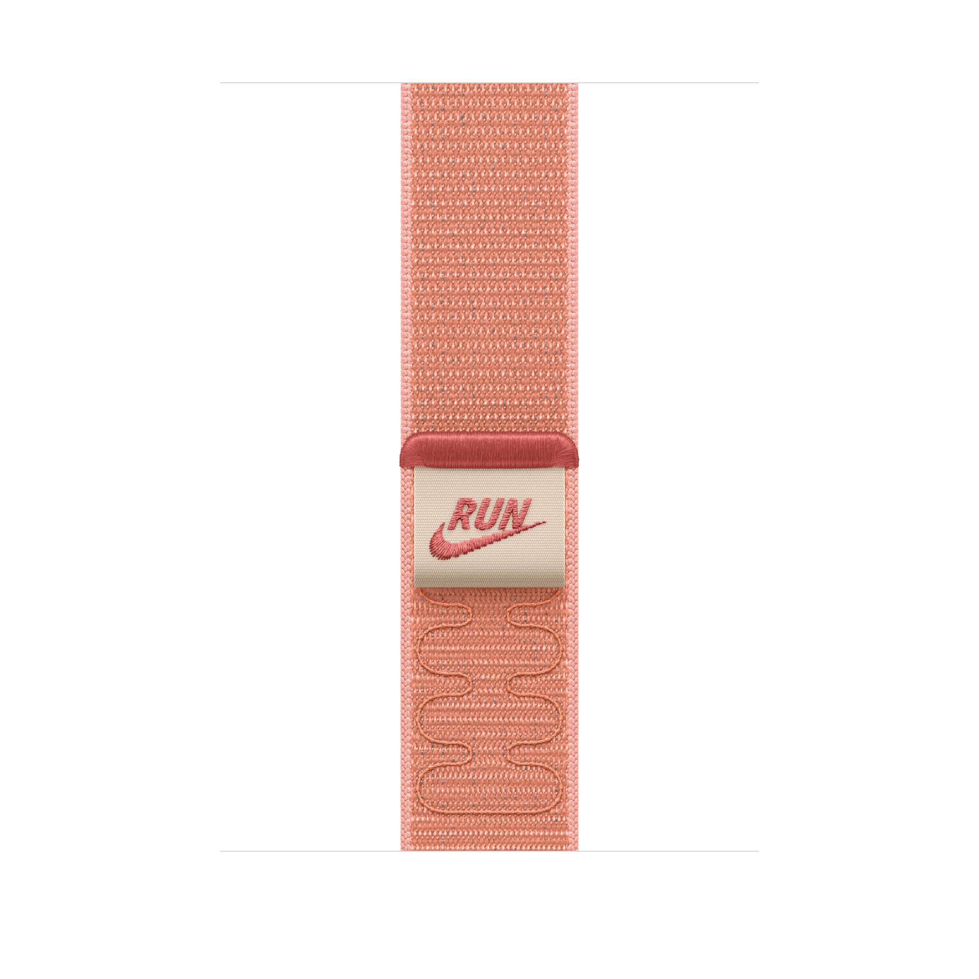 Apple 46mm Nike Sport Loop Alpenglow Pink