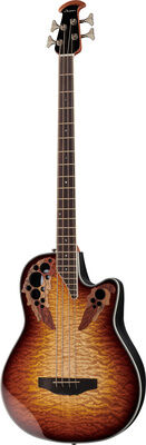 Ovation Celebrity Elite CEB44X-7C-G Cognac Burst