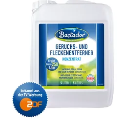 Bactador Geruchs- und Fleckenentferner Konzentrat - 5 Liter