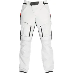 Acerbis X-Rover, Textilhose wasserdicht - Hellgrau/Rot - XXL