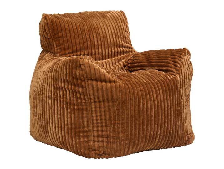 Boxxx Sitzsack, Rost, 490 L, Füllung: Styroporkugeln, 90x85x100 cm, Wohnzimmer, Hocker, Sitzsäcke