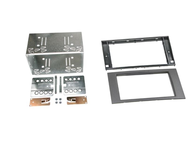 ACV Doppel-DIN Komplettset Rubber Touch Ford Fiesta, Focus, Focus C-MAX, Fusion, Galaxy, Ford S-MAX, Tra