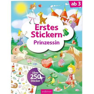 Erstes Stickern – Prinzessin