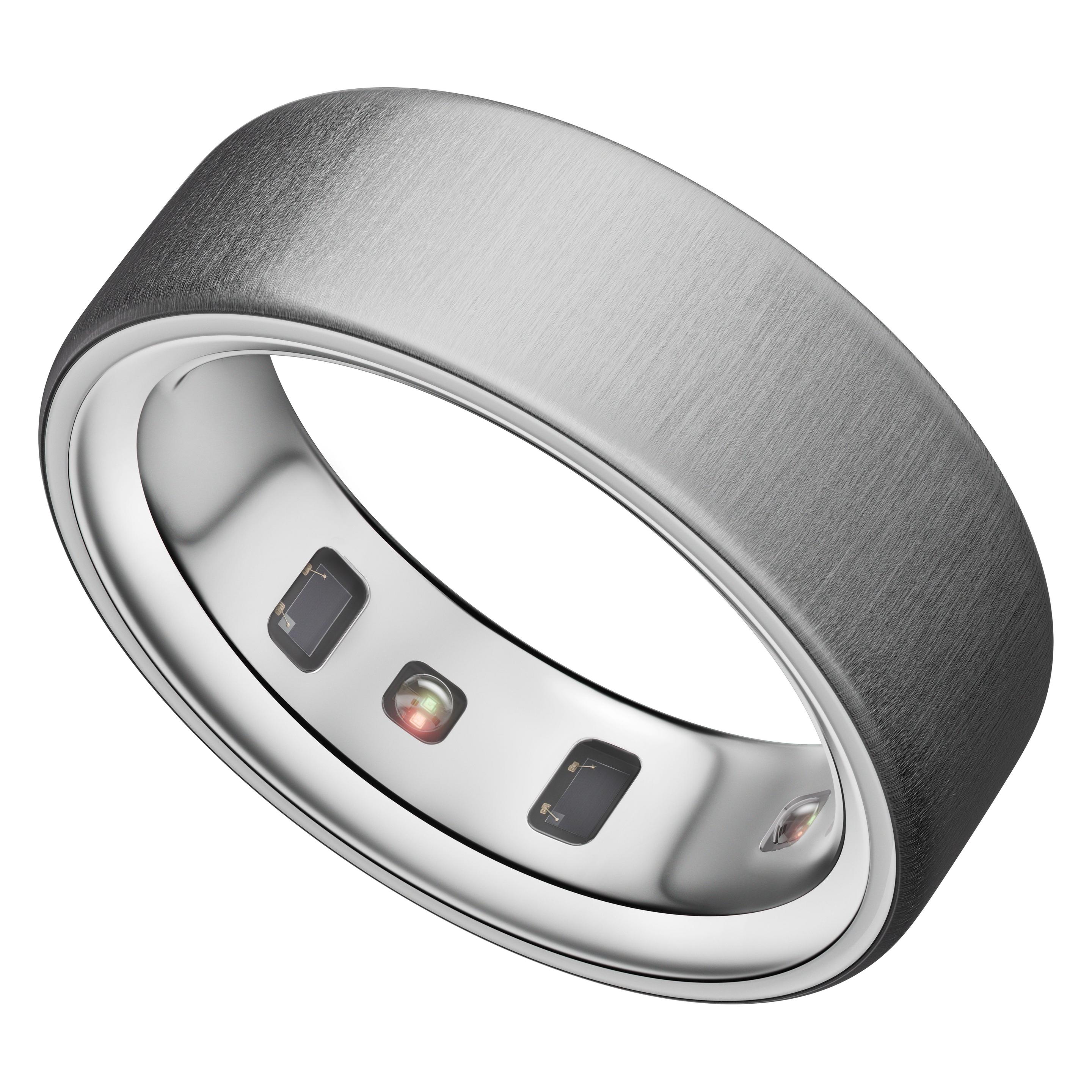 Oura Ring 4 (7, Brushed Silver) (JZ90-54220-07)