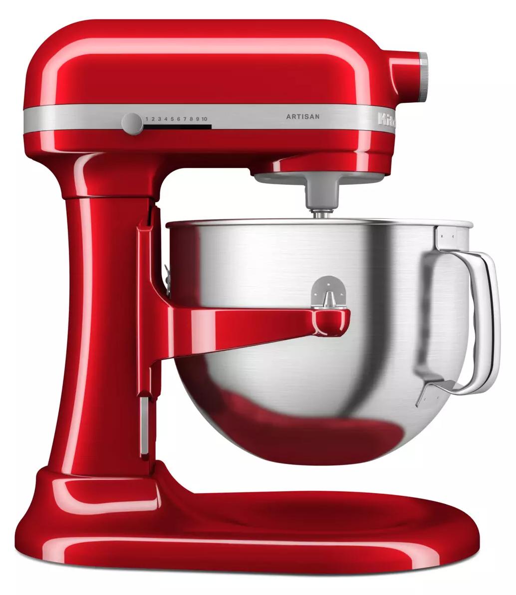 KitchenAid 5KSM70SHXECA Standmixer 375 W Grau, Rot, Edelstahl