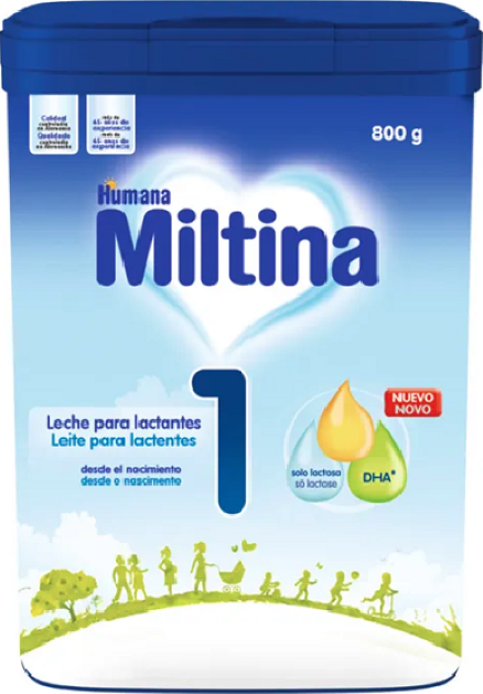 Humana Miltina 1 Probalance Leite para Lactentes 800g