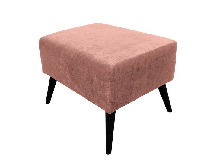 Polsterhocker Pillig 62 x 45 x 47cm Pink/Mauve
