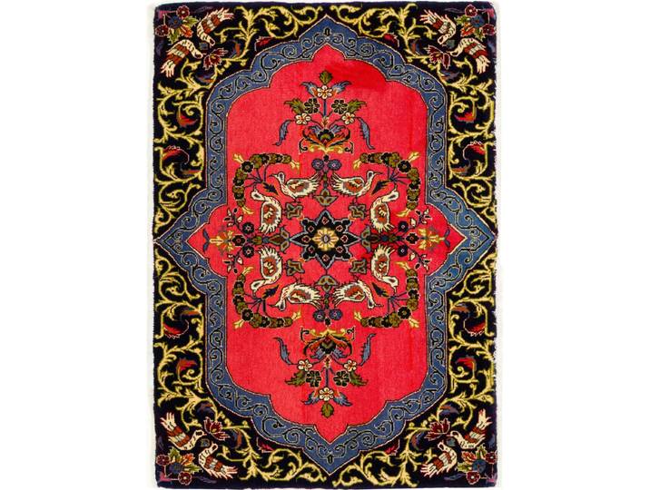 Keshan Teppich 71x97 Handgeknüpft Orientteppich Perserteppich