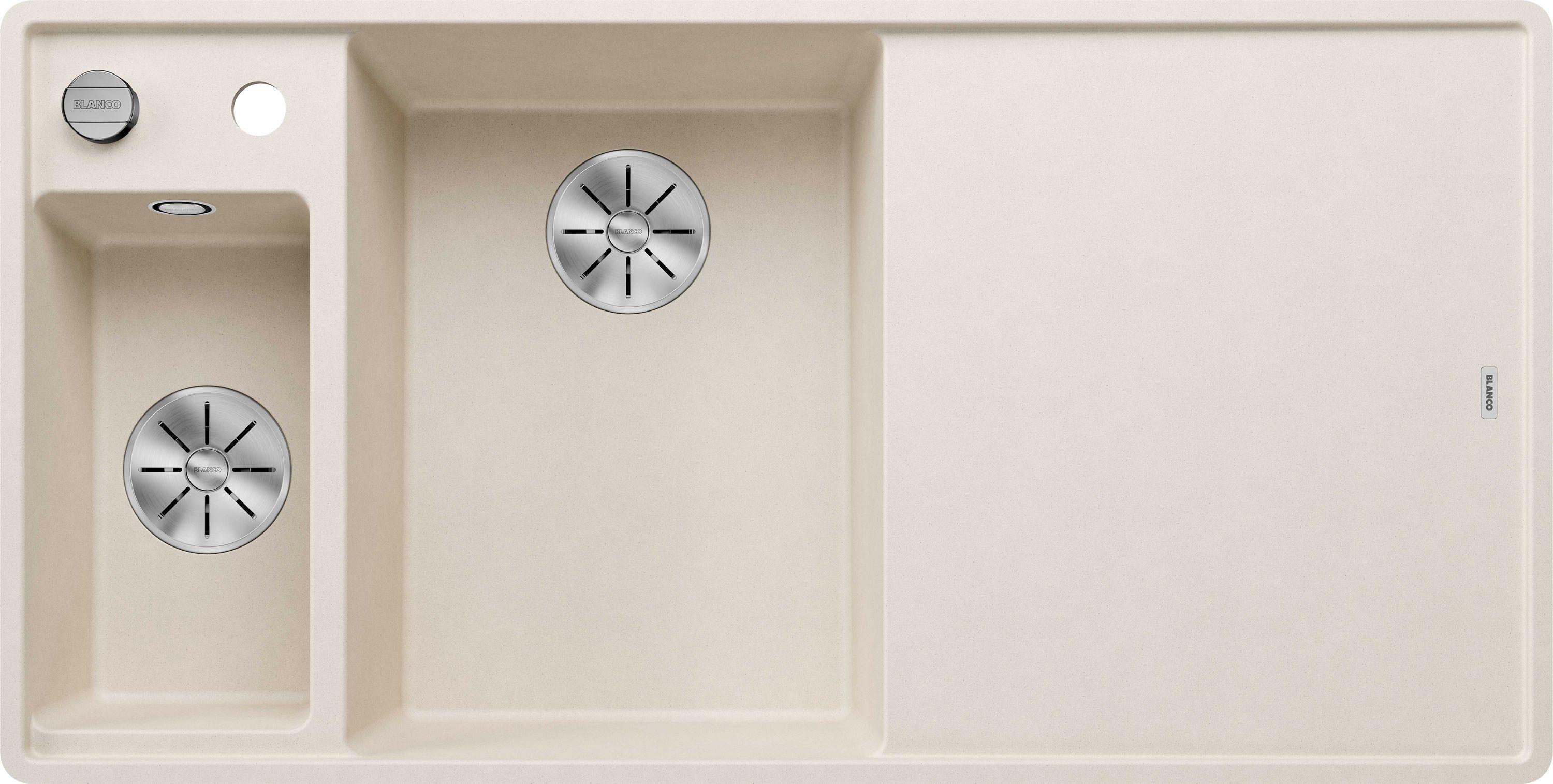BLANCO AXIA III 6 S-F SILGRANIT softweiß