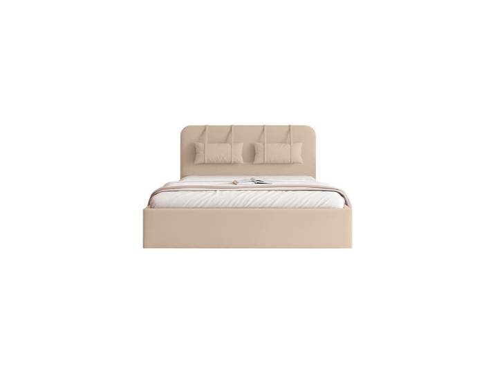 Fedve Polsterbett Lexal 160x200 cm, Beige, 160x200 cm, Schlafzimmer, Betten