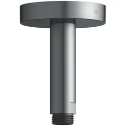 Keuco Brausearm Elegance 51689, für Deckenanschluss, 100mm,Schwarzchrom geb., 51689130100 51689130100