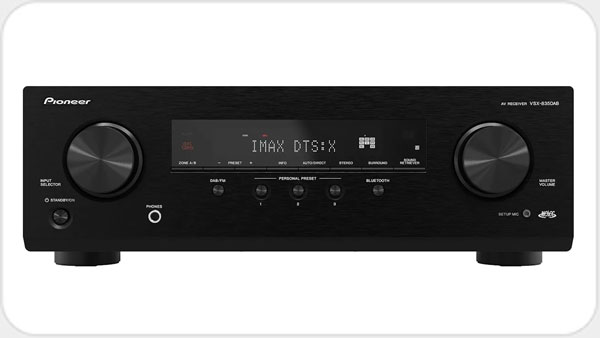 Pioneer VSX-835 DAB 7.2-Kanal AV-Receiver *schwarz* mit DAB+ PI15566