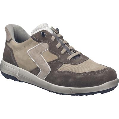 Sneaker JOSEF SEIBEL "Enrico 34, granit-multi", Herren, Gr. 41, grau (granit, multi), Obermaterial: 100% Rindsleder Leather cow., Schuhe Sneaker