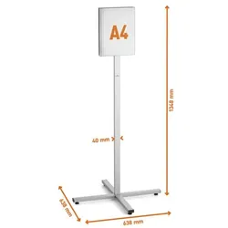 Durable Bodenständer »Outdoor« A4