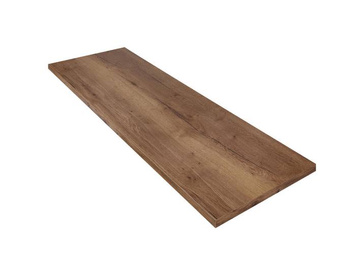 Nobilia Arbeitsplatte, Eiche dunkel, 150x4x60 cm, Blauer Engel, Pefc, Goldenes M, Made in Germany, DGM-Klimapakt, Küchen, Küchenmöbel, Küchenschränke, Küchenarbeitsplatten
