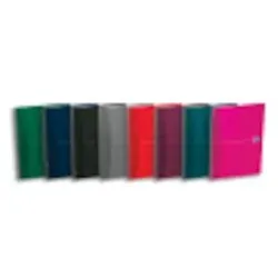 Oxford Office Spiralbuch, DIN A4, kariert, 50 Blatt, Karton