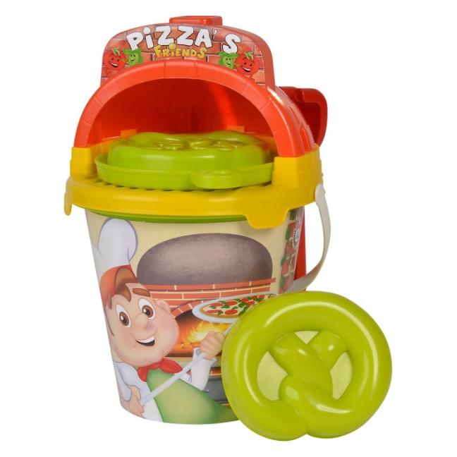 Simba Eimer-Satz der Sandpizza-Herstellung (107114400)