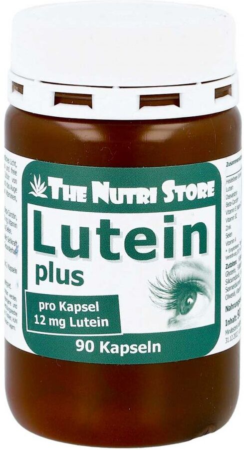 Lutein 12 mg plus Zeaxanthin Heidelbeer Kapseln