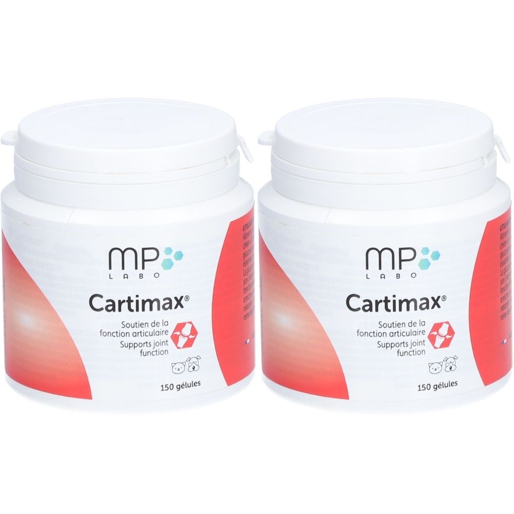 Cartimax - Gélule, complément nutritionnel à visée articulaire. fl 150 x2 2x150 St Kapseln