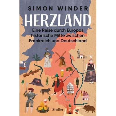 Herzland, Gebundene Ausgabe von Simon Winder, Siedler
