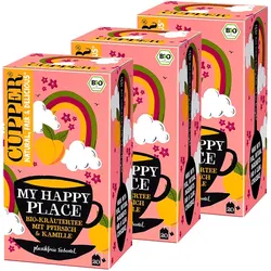 Cupper Kräutertee Pfirsich & Kamille Bio