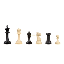 Chess - Schachfiguren - Nerva - recycelter Kunststoff - Staunton - Königshöhe 95 mm 241977
