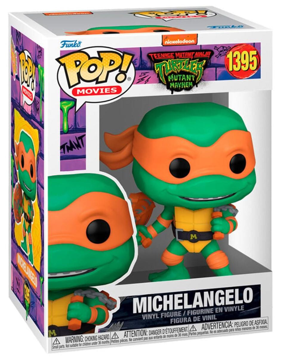 Funko Pop! Vinyl Figuur Teenage Mutant Ninja Turtles: Mutant Mayhem - Michelangelo 1395