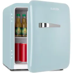 Audrey Mini Retro-Kühlschrank 48l 2 Ebenen Pastellblau 48 Liter