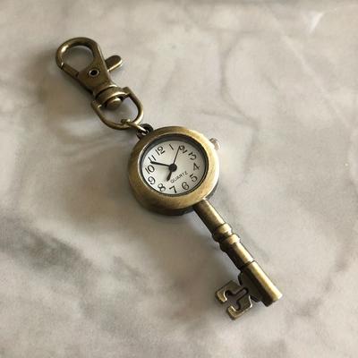 ModernMart Vintage Keychain Pocket Watch Bronze Dream Key Quartz Mini Watch Vintage Keychain Pocket Watch Bronze Dream Key Quartz Mini Watch