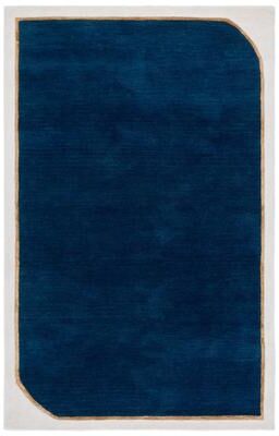 SAFAVIEH Handmade Fifth Avenue Abla Border Design Wool Rug