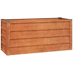 vidaXL Hochbeet Rostig 100x40x45 cm Cortenstahl