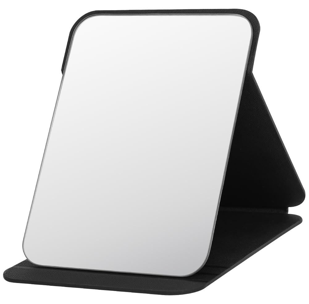 Trankielo Draagbare Make-upspiegel - Inklapbaar en Ultra-slim - 22 x 19 cm