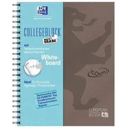 Oxford Touch European Book 4 'Write & Erase', DIN A4+, braun